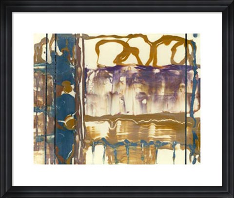 Framed Fluid Connection I Print