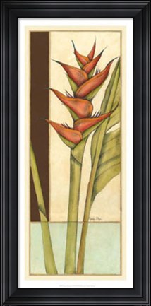 Framed Tropicana Botanical I Print