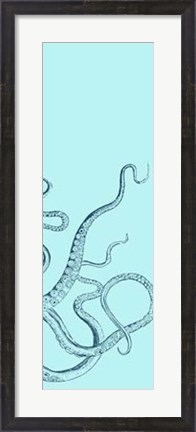 Framed Octopus Triptych III Print