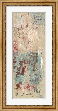 Framed Layers Of Paint II Print