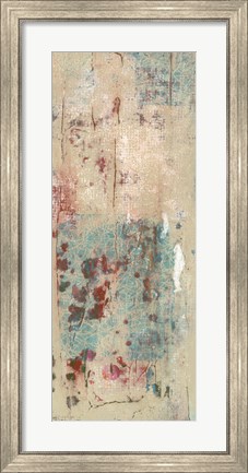 Framed Layers Of Paint II Print
