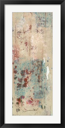 Framed Layers Of Paint II Print