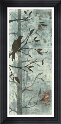 Framed Whimsical Silhouette I Print