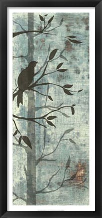 Framed Whimsical Silhouette I Print
