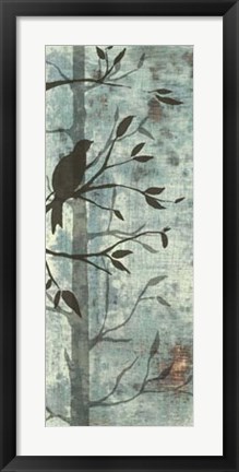 Framed Whimsical Silhouette I Print