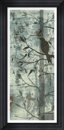 Framed Whimsical Silhouette II Print
