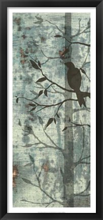 Framed Whimsical Silhouette II Print