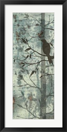 Framed Whimsical Silhouette II Print