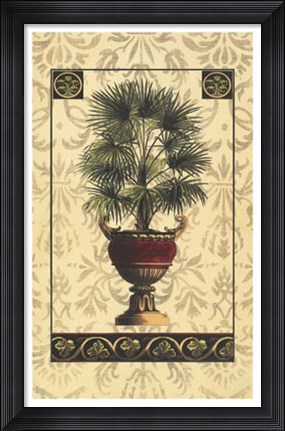 Framed Palm of the Islands I Print