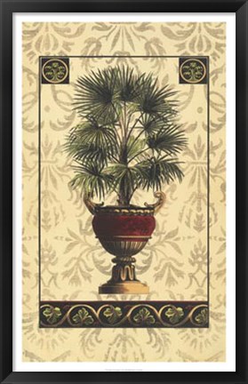 Framed Palm of the Islands I Print