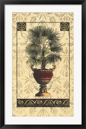 Framed Palm of the Islands I Print
