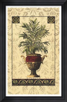 Framed Palm of the Islands II Print