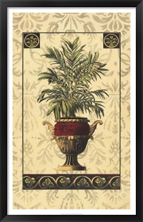 Framed Palm of the Islands II Print