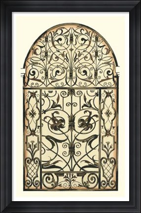 Framed Printed Majestic Gateway I Print