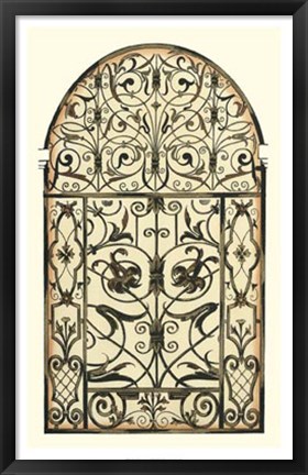 Framed Printed Majestic Gateway I Print