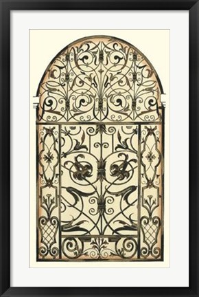 Framed Printed Majestic Gateway I Print