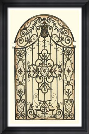 Framed Printed Majestic Gateway II Print