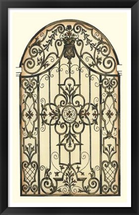Framed Printed Majestic Gateway II Print
