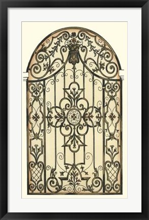 Framed Printed Majestic Gateway II Print