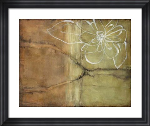 Framed Magnolia Silhouette II Print