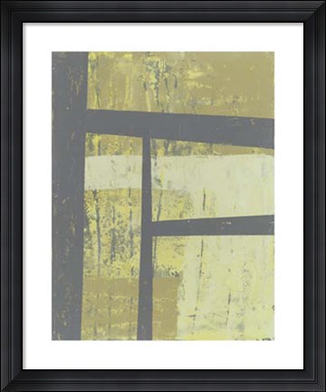 Framed Zest Abstract I Print