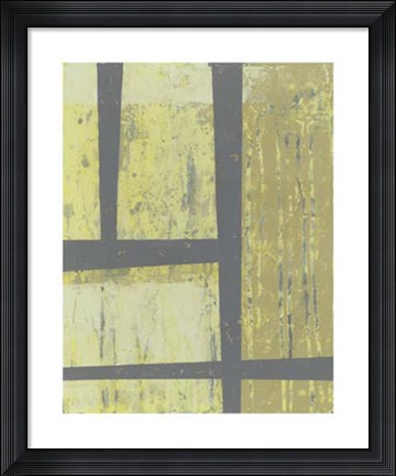 Framed Zest Abstract II Print