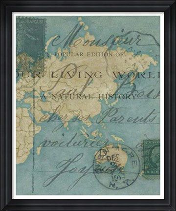 Framed World Travels II Print
