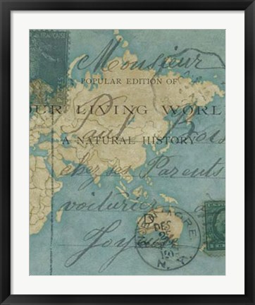 Framed World Travels II Print