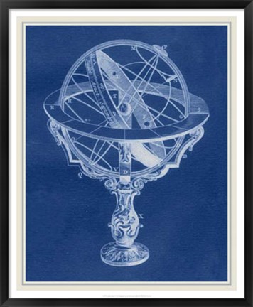 Framed Armillary Sphere II Print