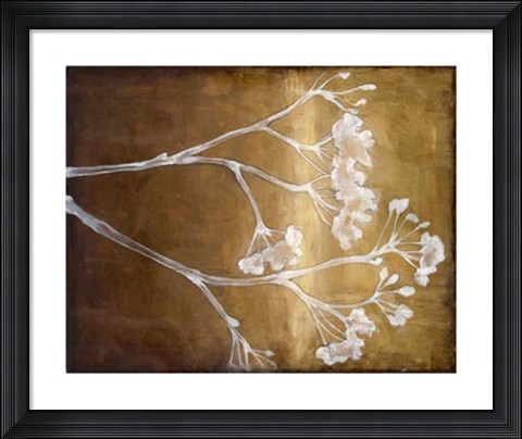 Framed Sunset Silhouette I Print