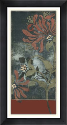 Framed Silhouette Tapestry I Print