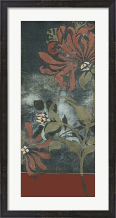 Framed Silhouette Tapestry I Print