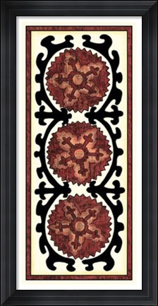 Framed Suzani Panel I Print