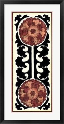 Framed Suzani Panel II Print