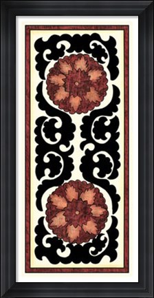 Framed Suzani Panel III Print