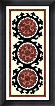 Framed Suzani Panel IV Print