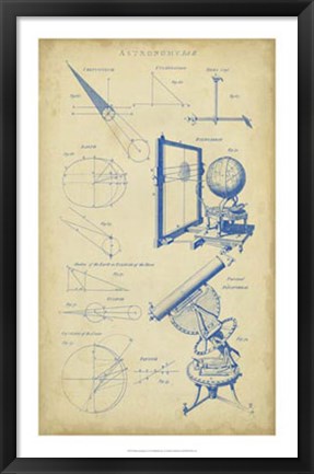 Framed Vintage Astronomy II Print