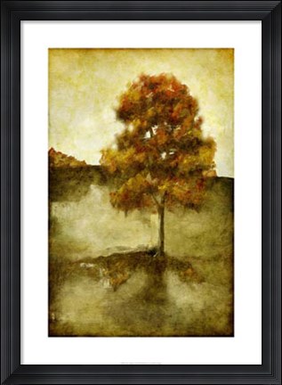 Framed Sunset Solitude I Print