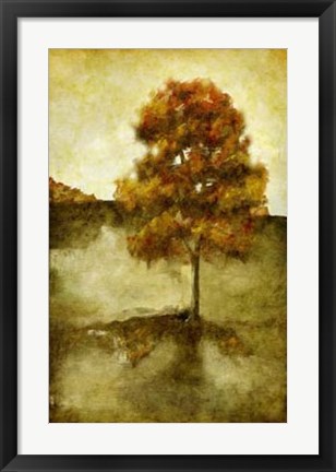 Framed Sunset Solitude I Print