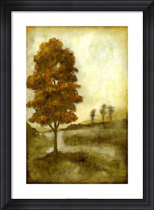 Framed Sunset Solitude II Print