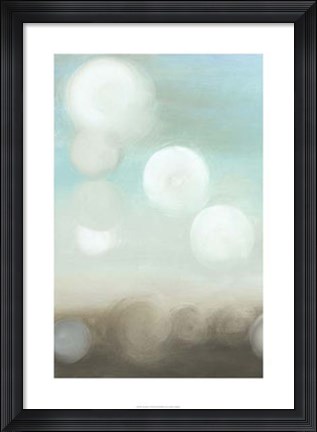 Framed Dewdrops I Print