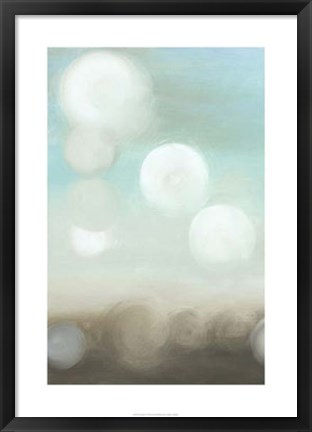 Framed Dewdrops I Print