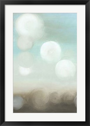 Framed Dewdrops I Print