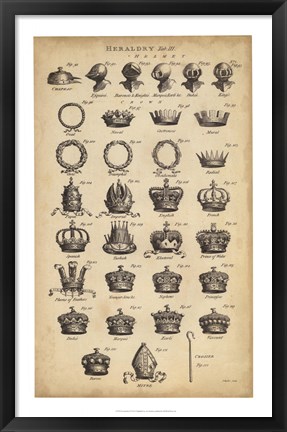 Framed Encyclopediae IV Print