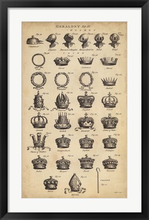 Framed Encyclopediae IV Print