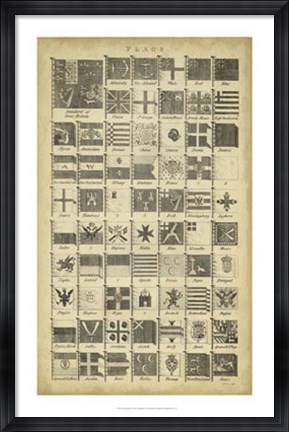 Framed Encyclopediae VII Print