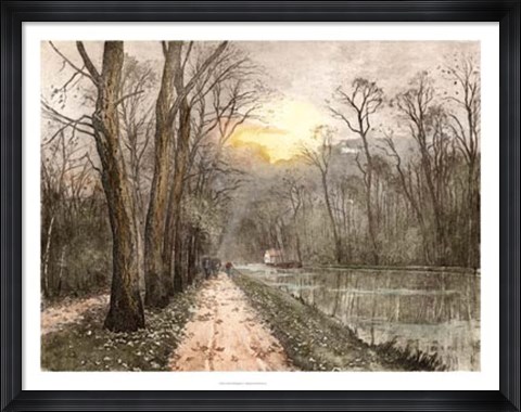 Framed Path Print