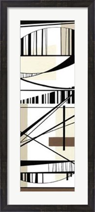 Framed Abstract Matrix II Print