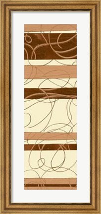 Framed Copper Thread I Print