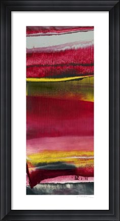 Framed Magenta Solstice I Print